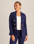 Saco Azul Elegante para Mujer