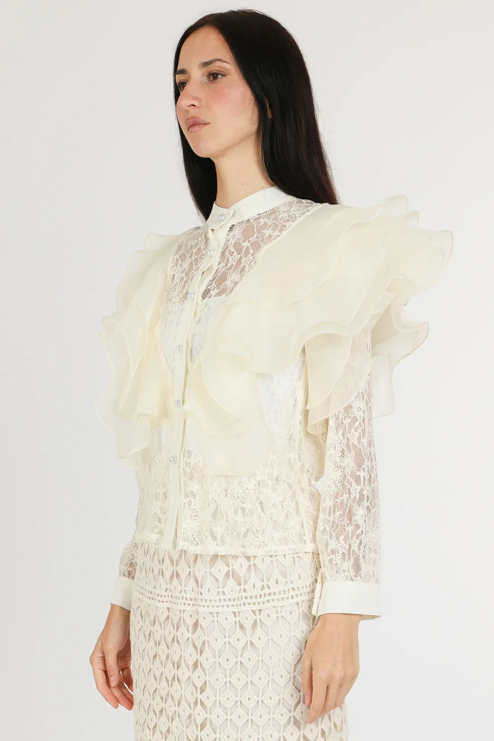 Blusa Femenina Estilo Boutique