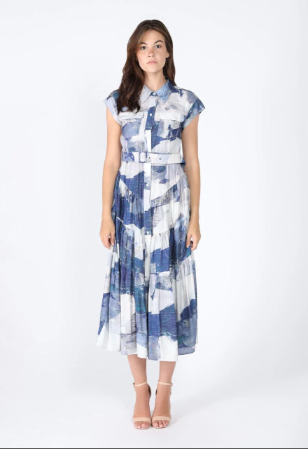 Vestido estampado