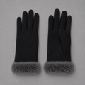 Guantes gris