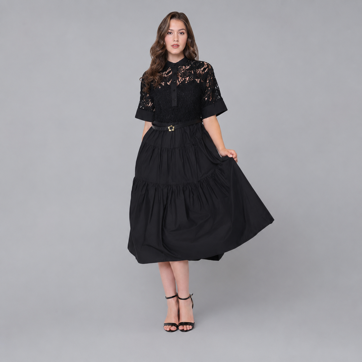 Vestidos cortos en color negro