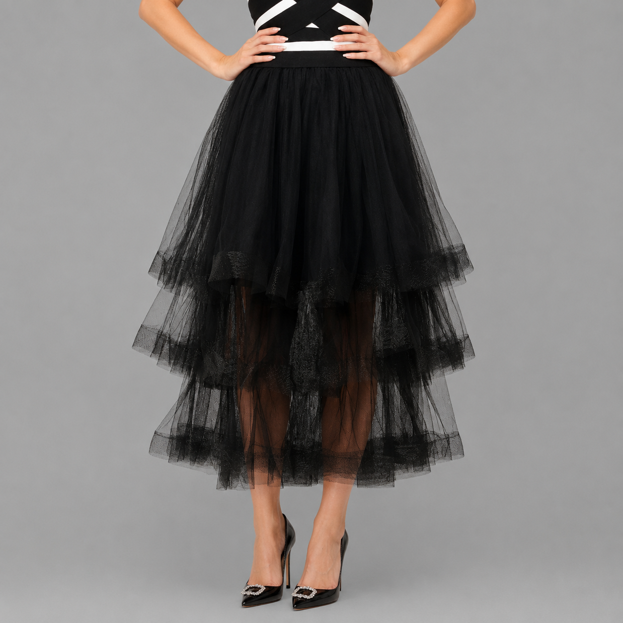 Enagua Larga Elegante