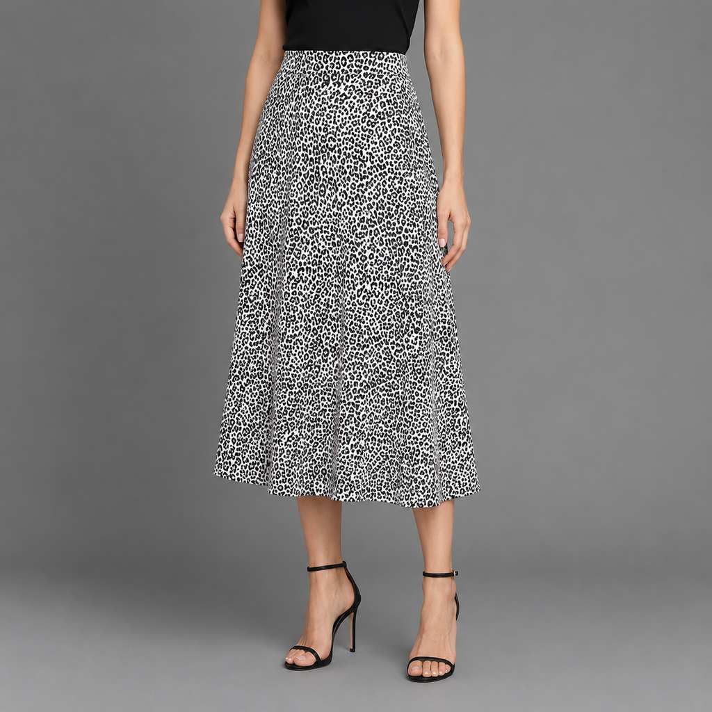 Enagua Animal Print Elegante