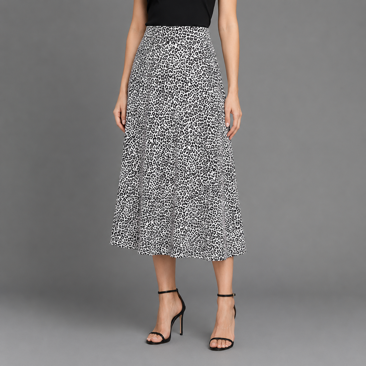 Enagua Animal Print Elegante