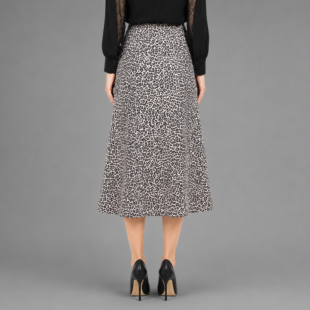 Enagua Animal Print Elegante
