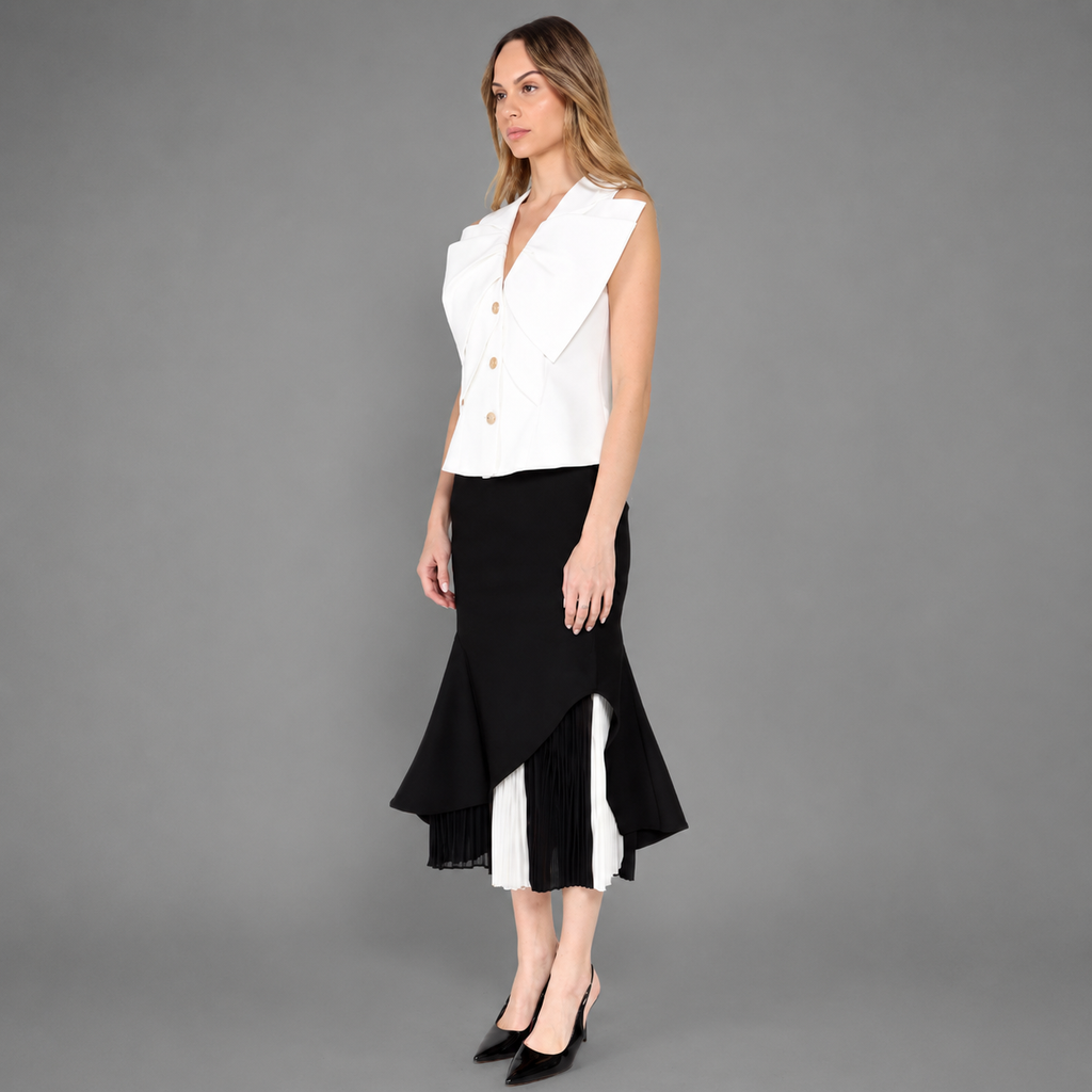 Blusa Blanca Elegante para Mujer