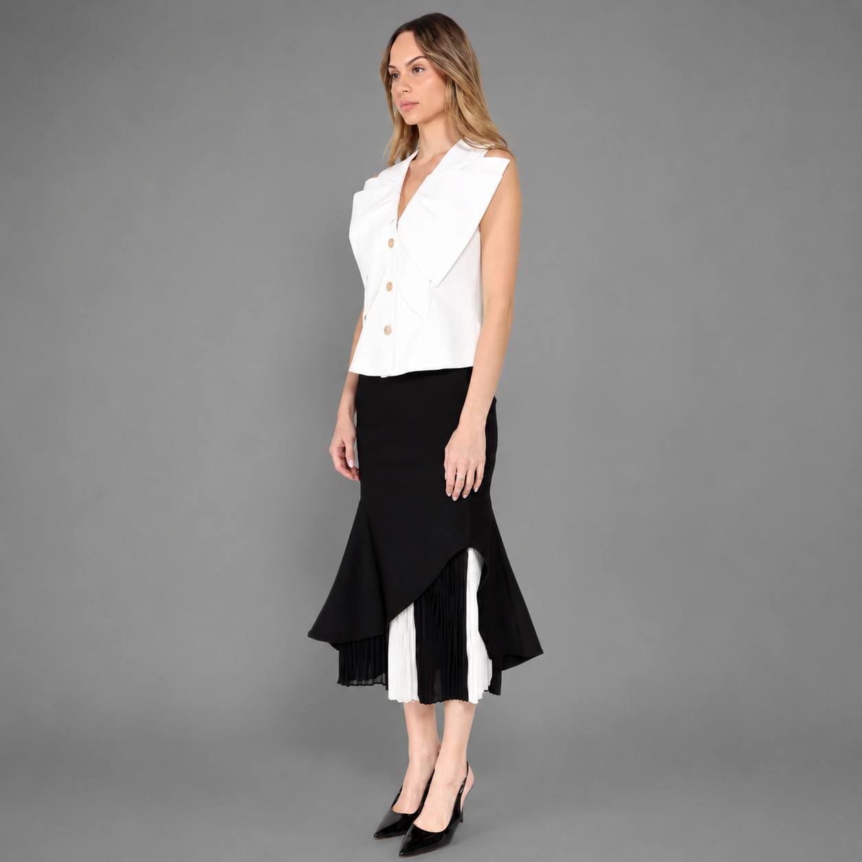 Blusa Blanca Elegante para Mujer