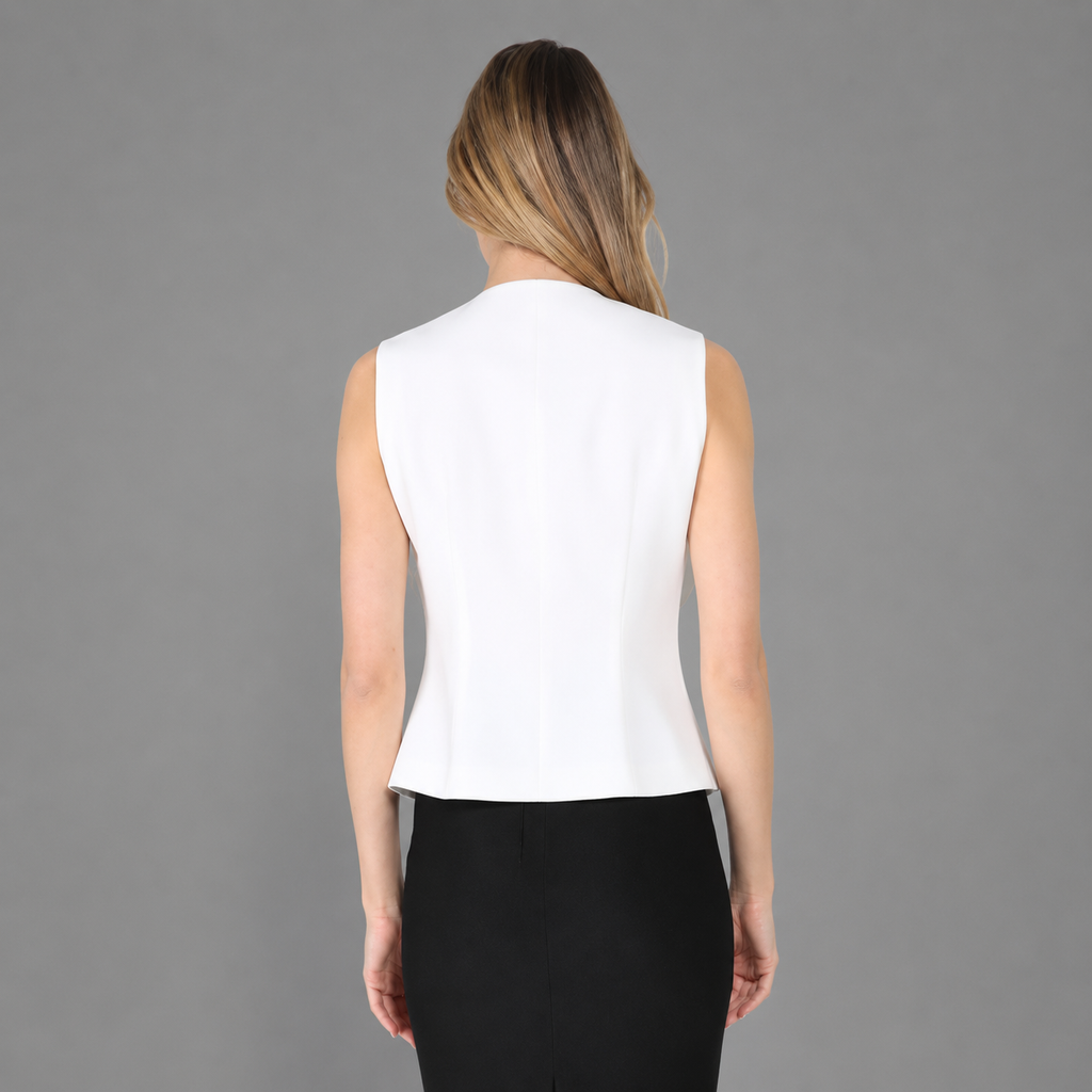 Blusa Blanca Elegante para Mujer