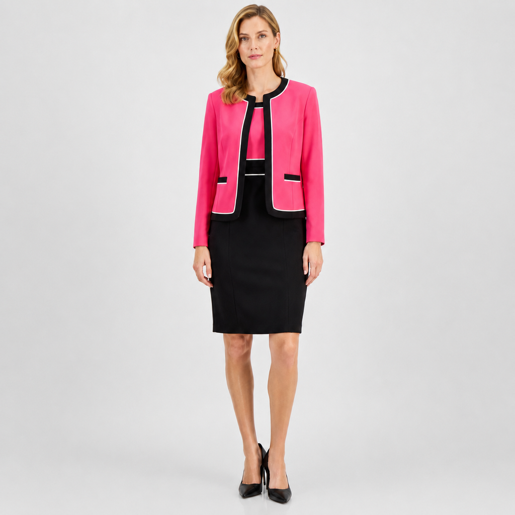 Conjunto de vestido y chaqueta