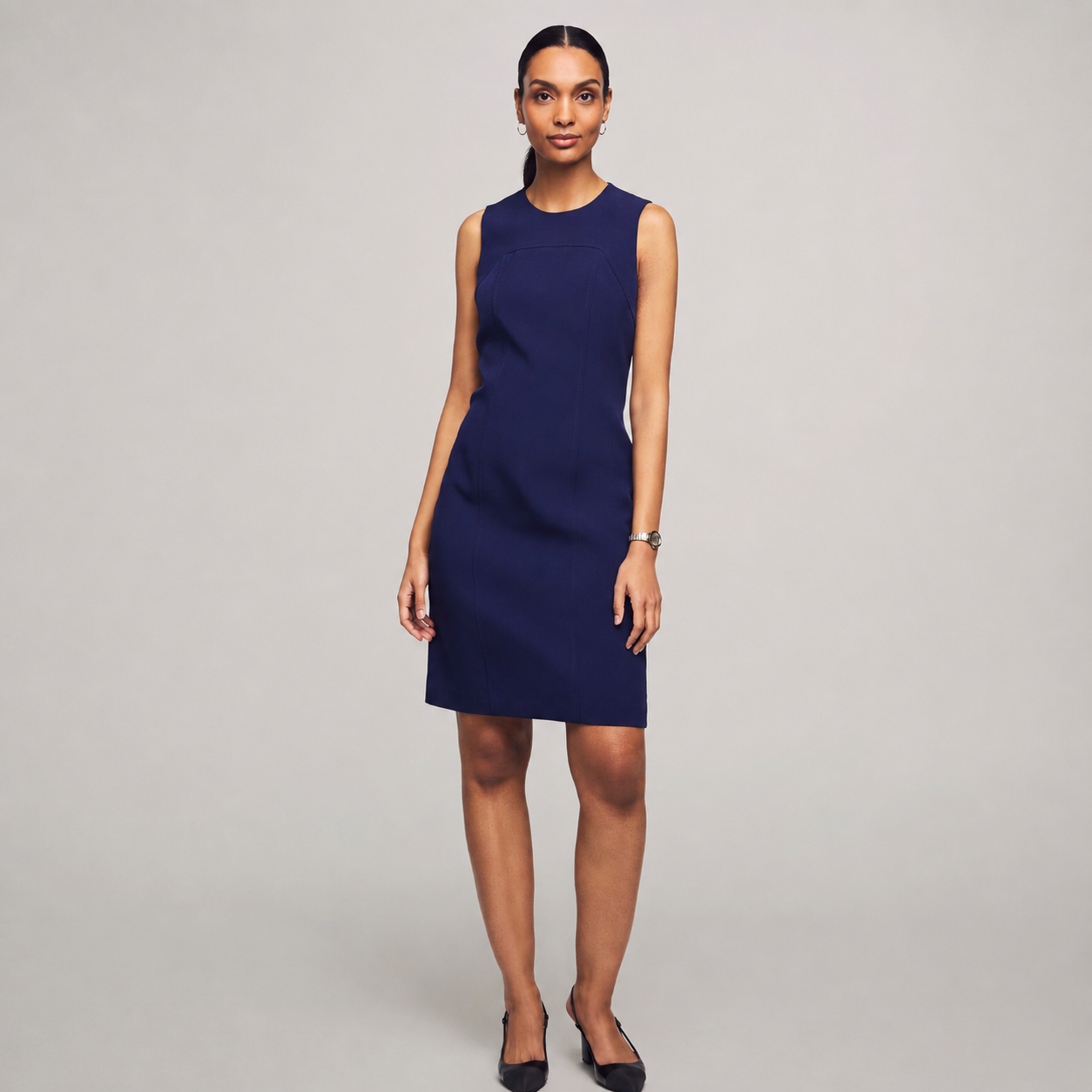 Conjunto ejecutivo con vestido