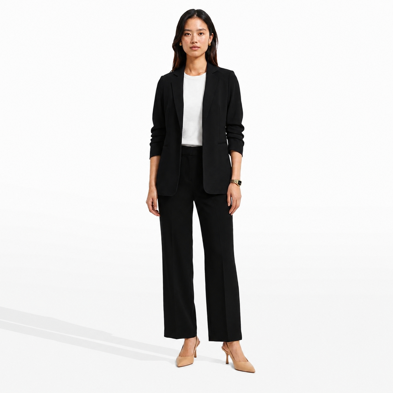 Conjunto ejecutivo Negro de Pantalón