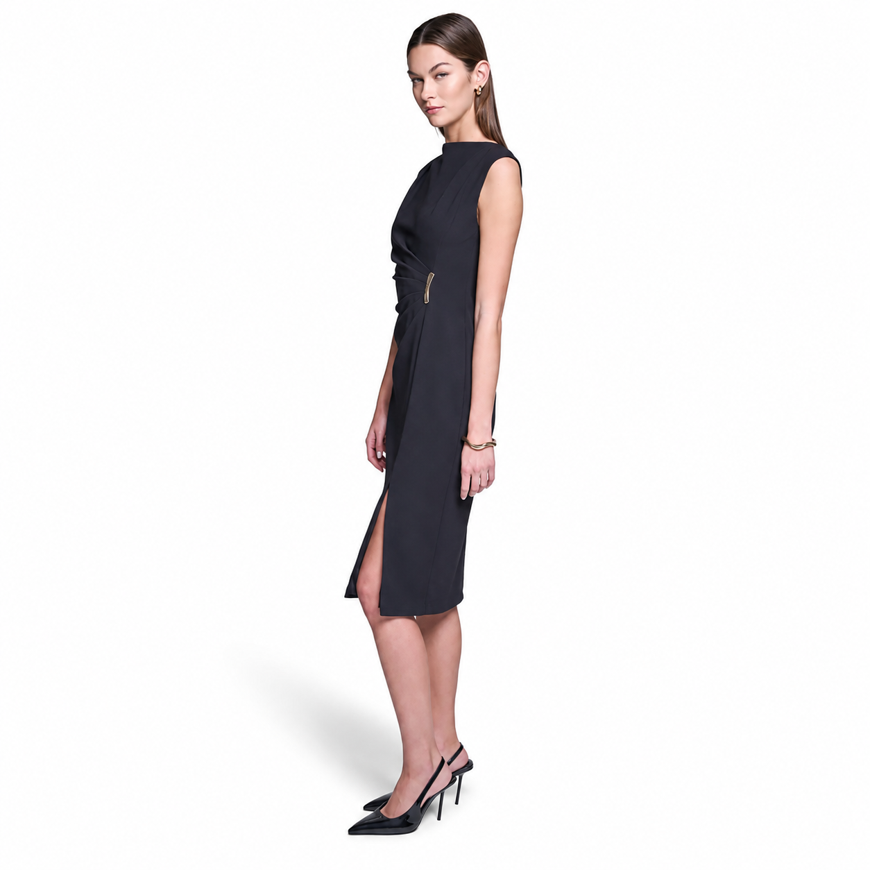 Vestido corto negro