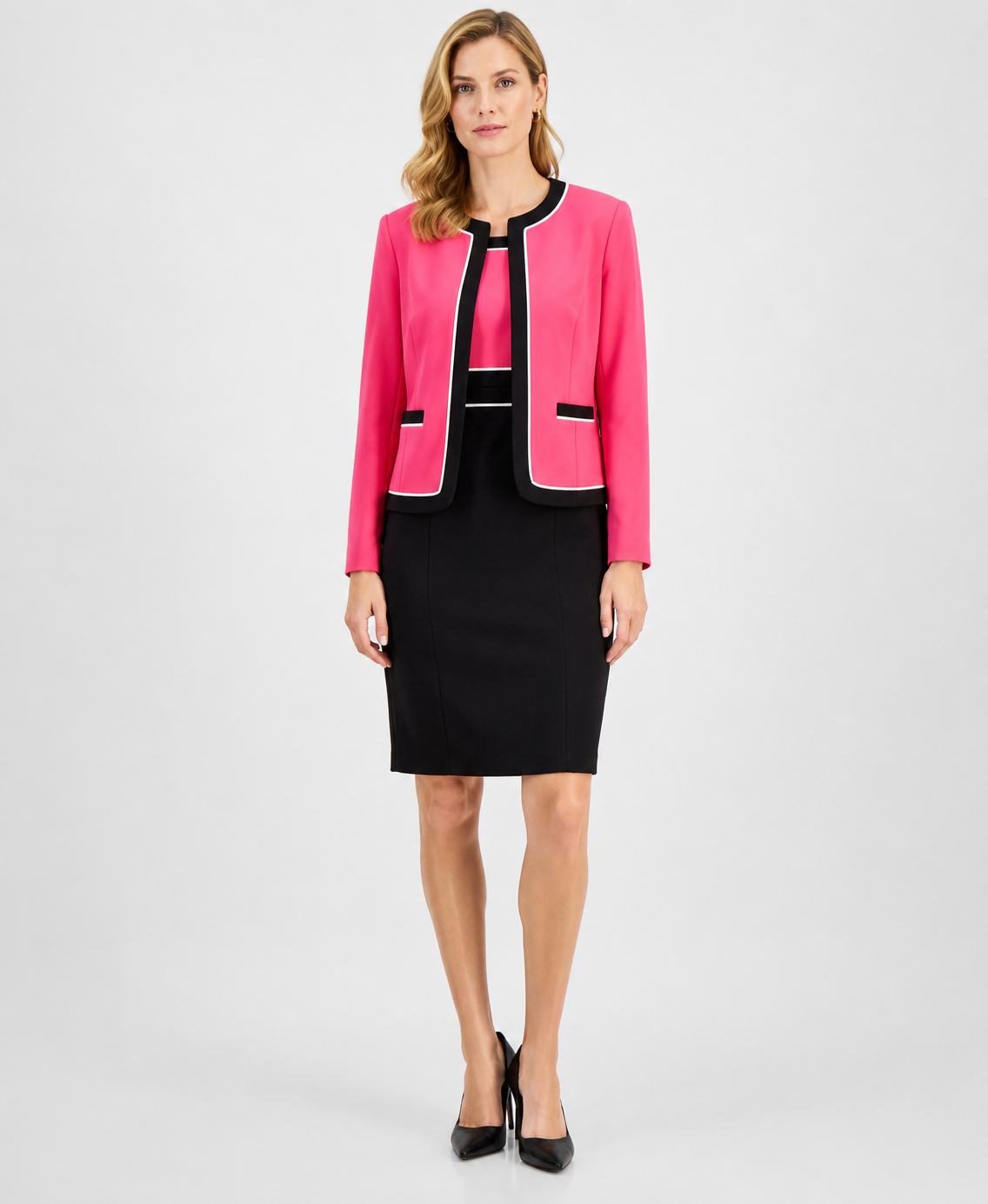 Conjunto de vestido y chaqueta