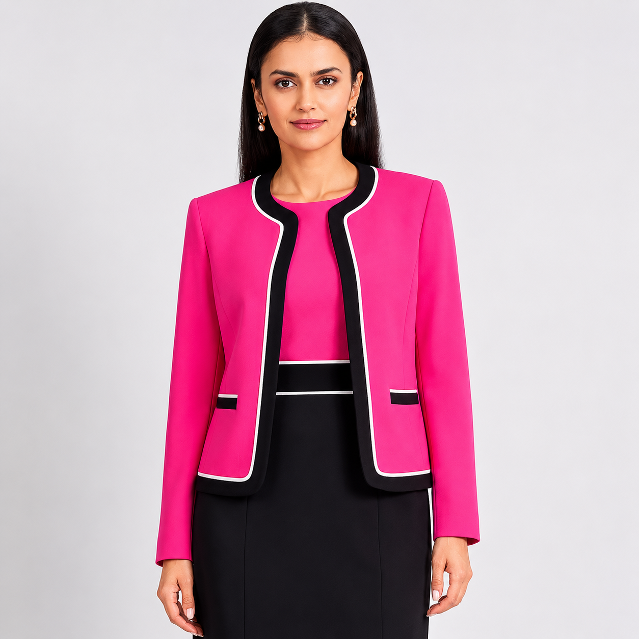 Conjunto de vestido y chaqueta