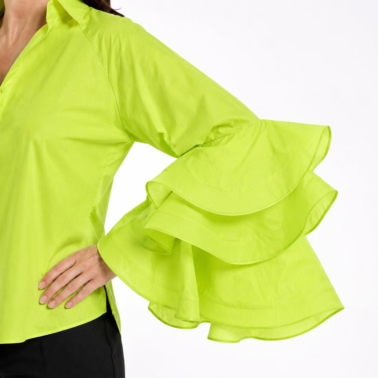 Blusa verde lima