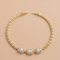Pulsera en color dorado