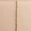 Pulsera Eslabones en Rodio