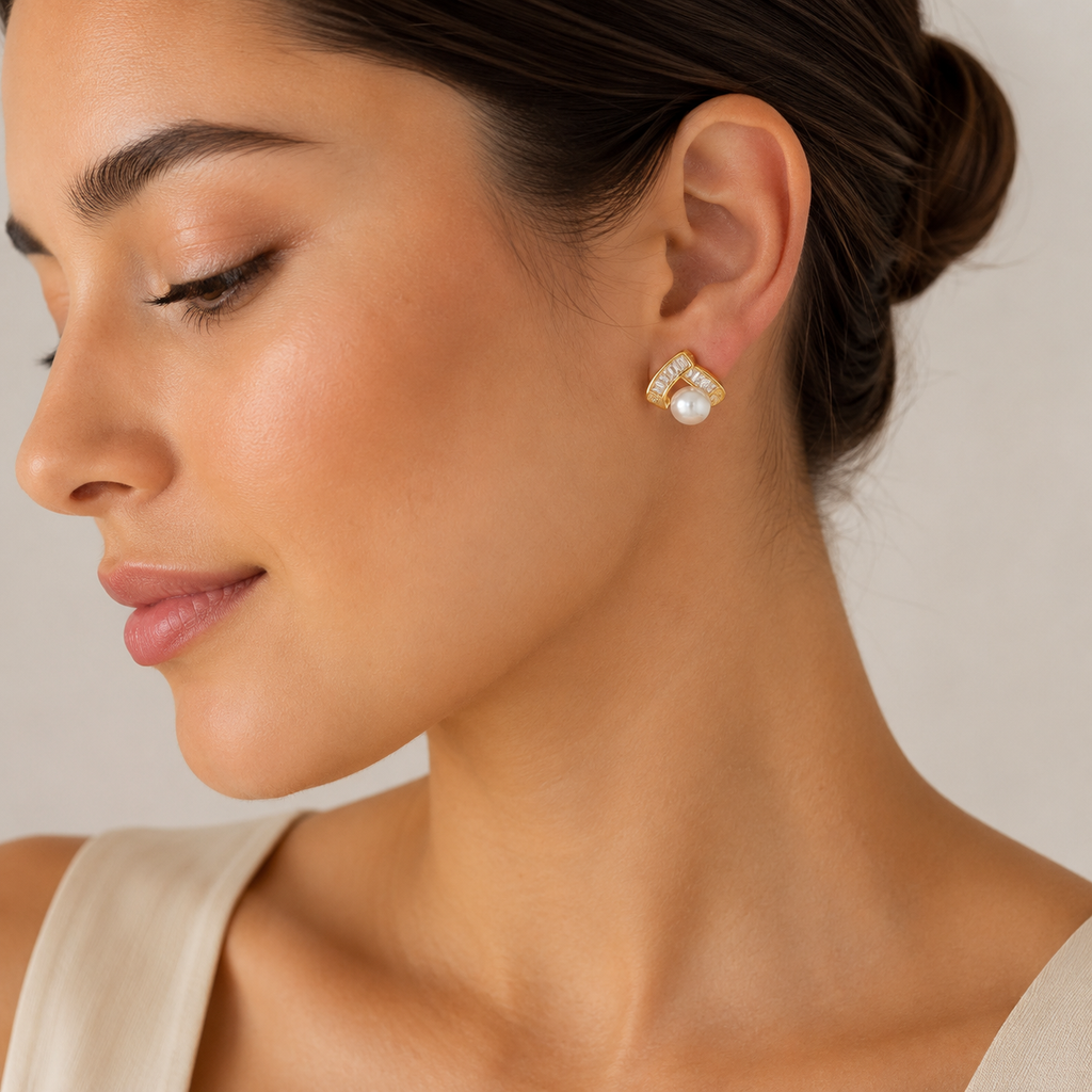 Aretes dorados