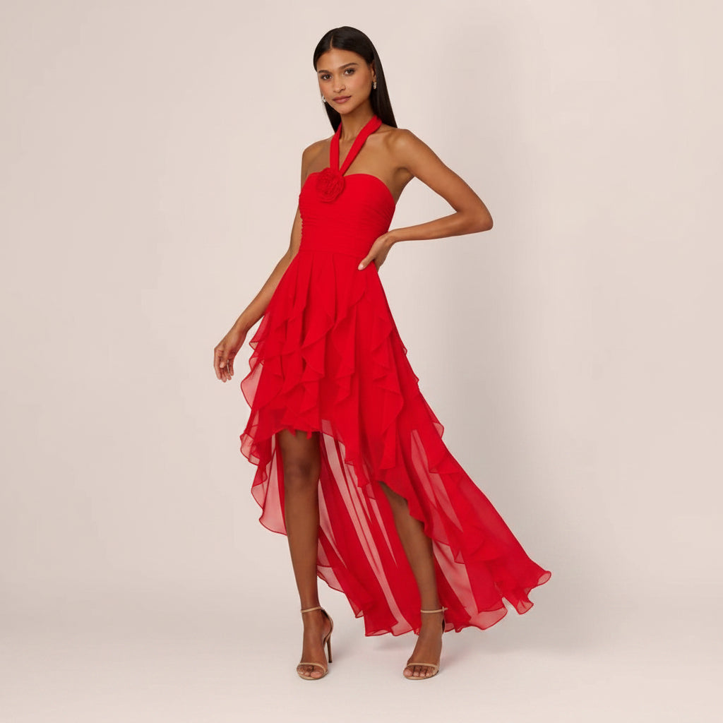 Vestido Midi rojo