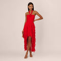 Vestido Midi rojo