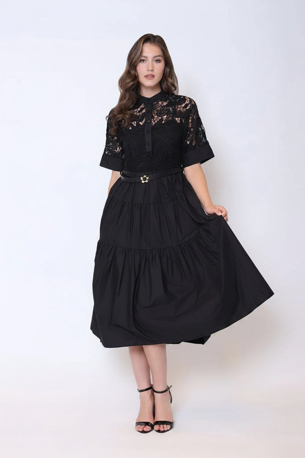 Vestidos cortos en color negro