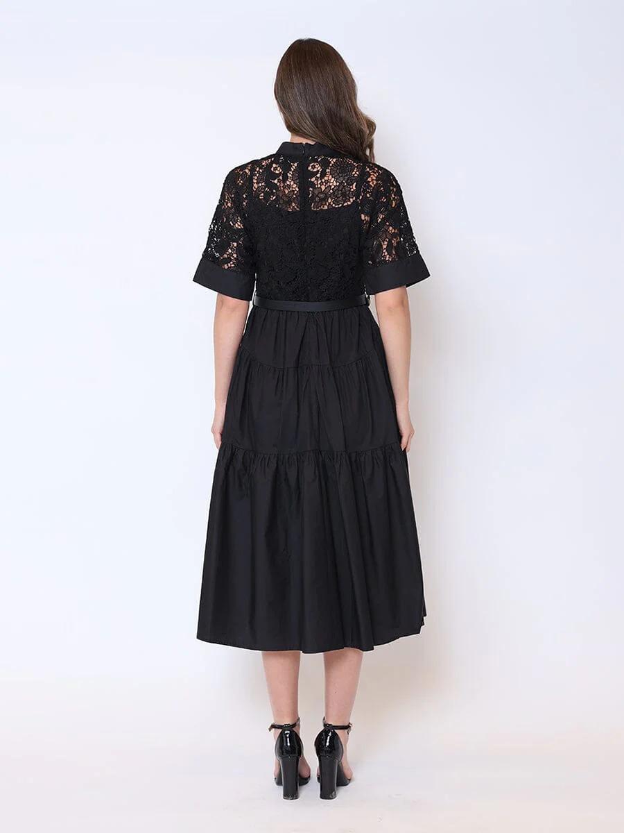 Vestidos cortos en color negro