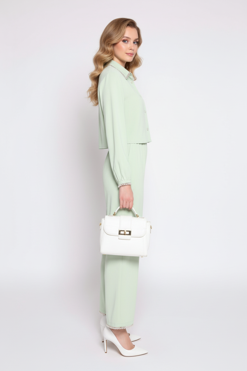 Conjunto Menta - Fianco