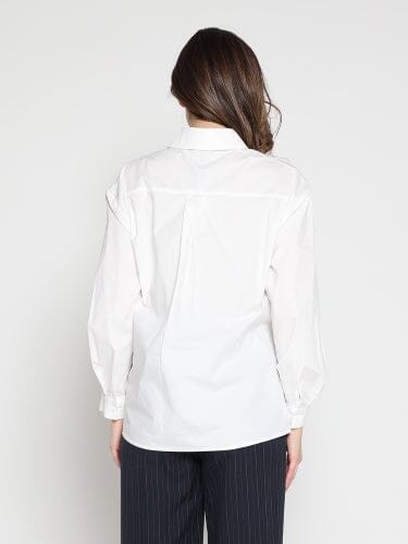 Blusa Blanca Premium con Detalles