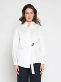 Blusa Blanca Premium con Detalles