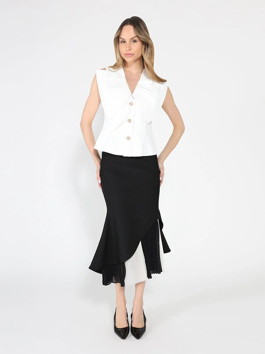 Blusa Blanca Elegante para Mujer